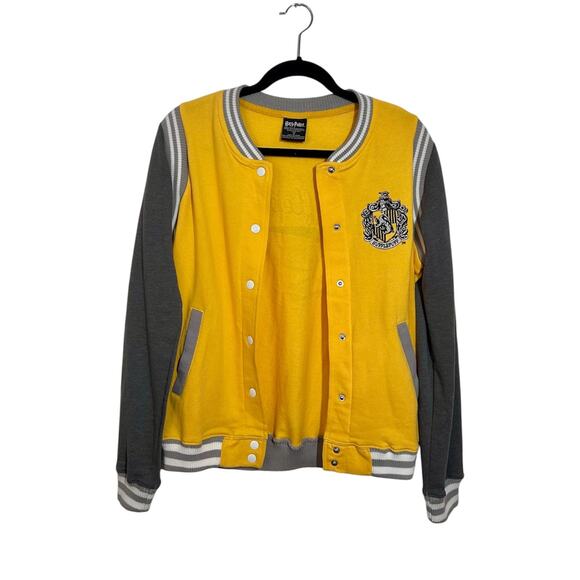 Bioworld Harry Potter Jackets & Blazers - Women’s M Harry Potter Hufflepuff Lightweight Varsity Hogwarts Letterman Jacket